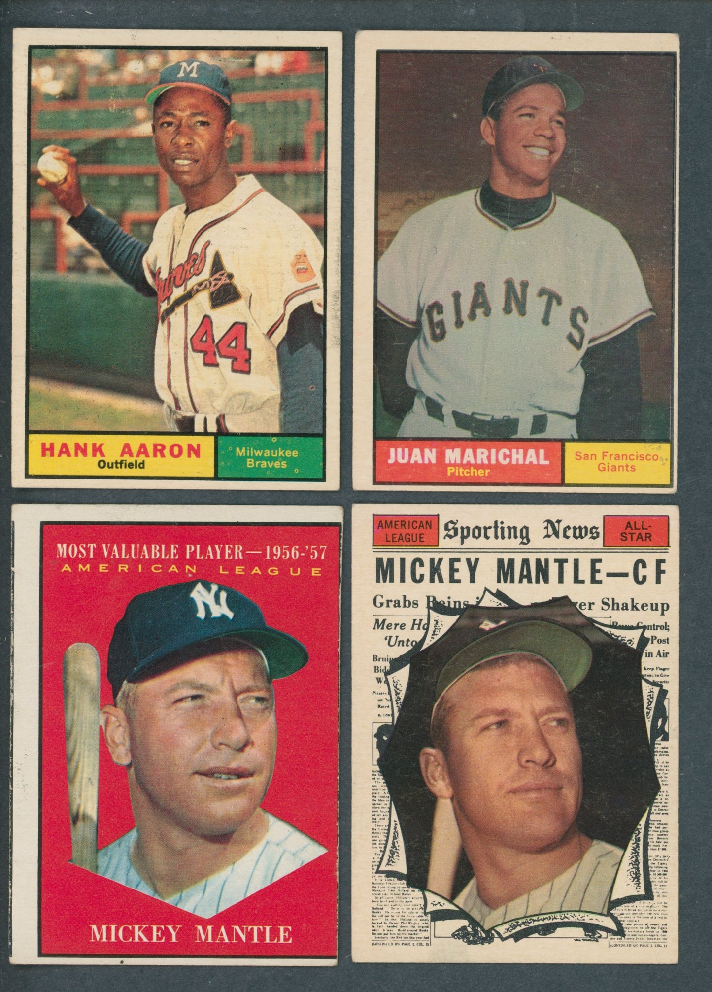 1961 Topps Baseball Complete Set (587) EX