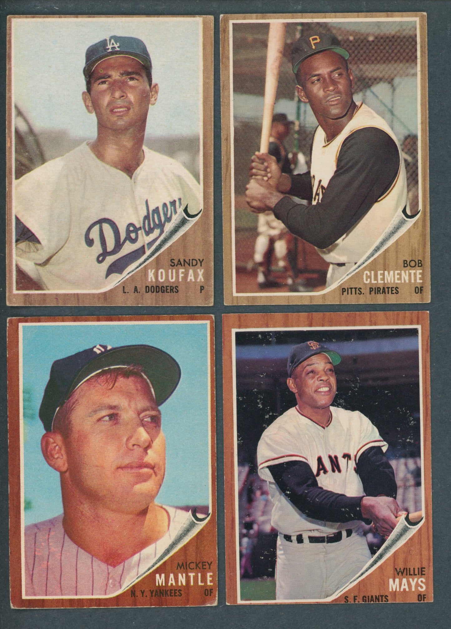 1962 Topps Baseball Complete Set (598) VG VG/EX (22-007)