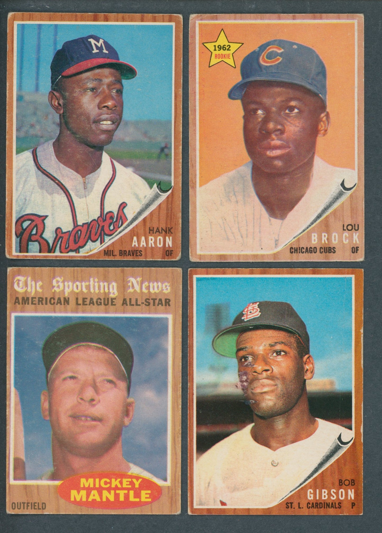 1962 Topps Baseball Complete Set (598) VG VG/EX (22-008)