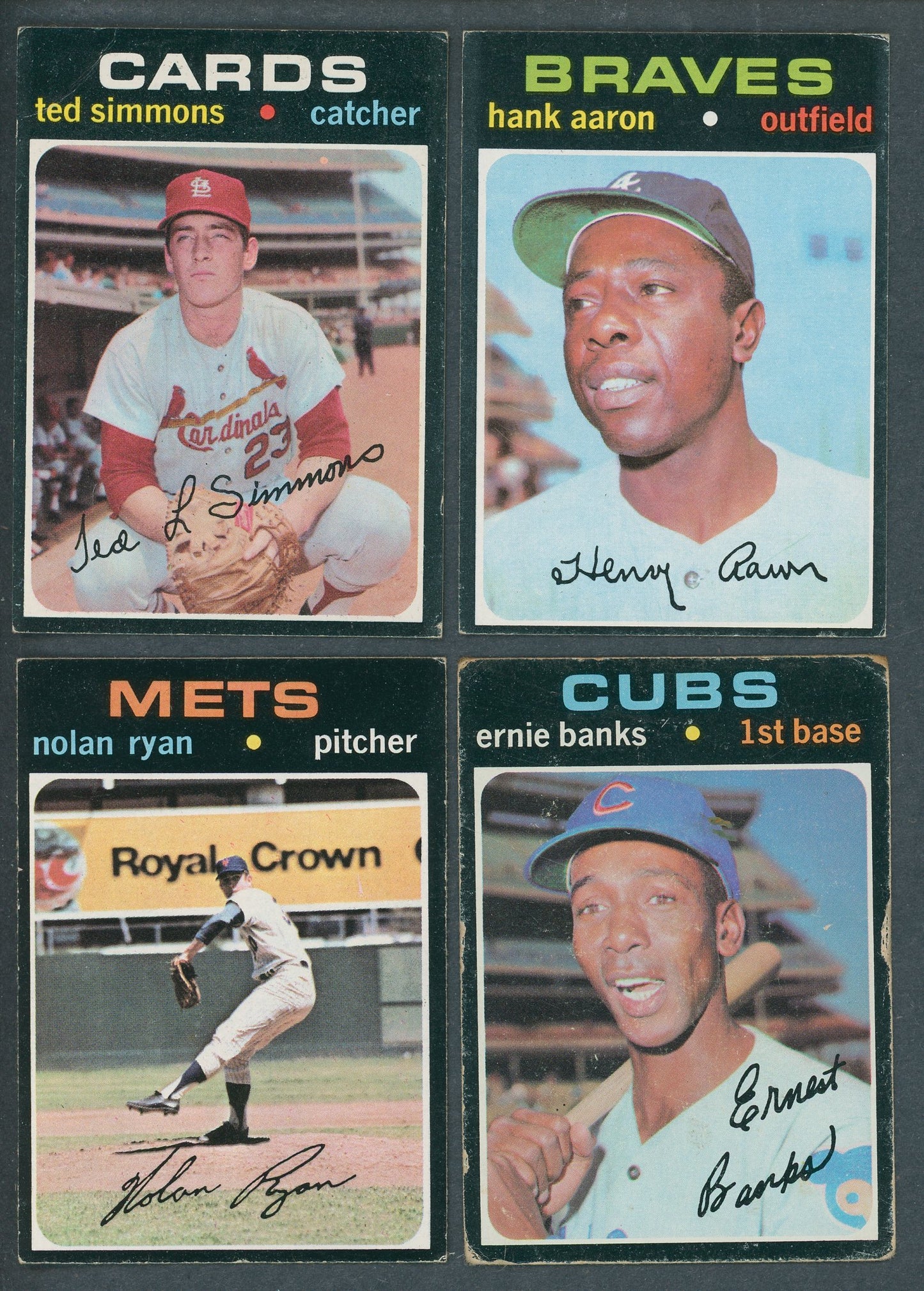 1971 Topps Baseball Complete Set VG/EX EX (#1)