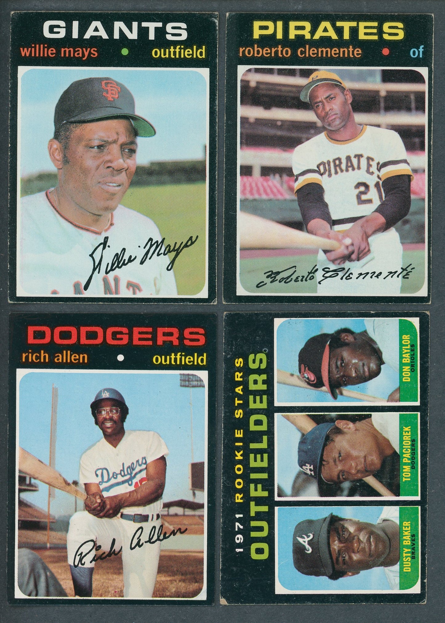 1971 Topps Baseball Near Set (747/752) VG/EX EX (22-015)