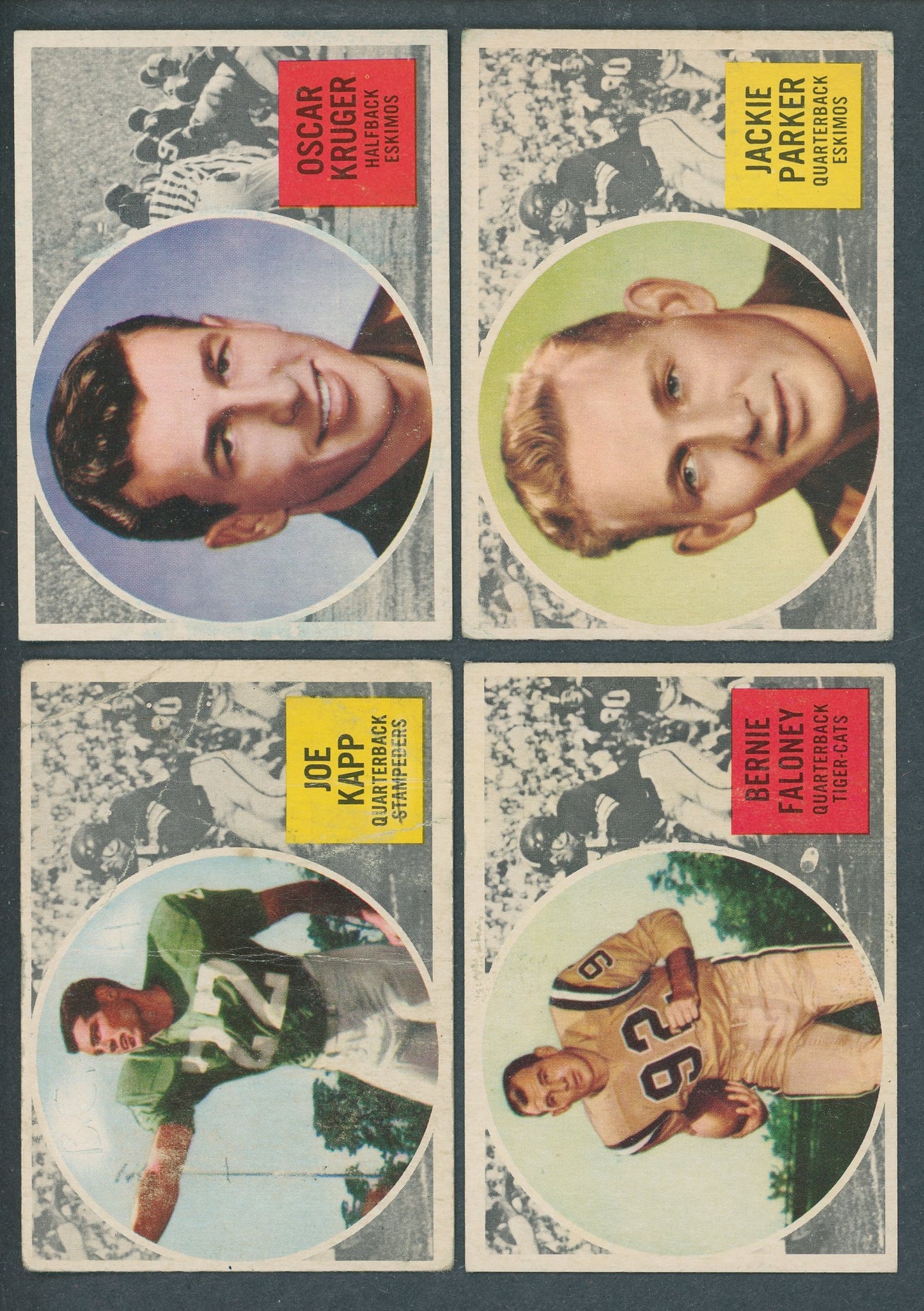 1960 Topps CFL Football Complete Set (88) VG/EX EX (22-017)