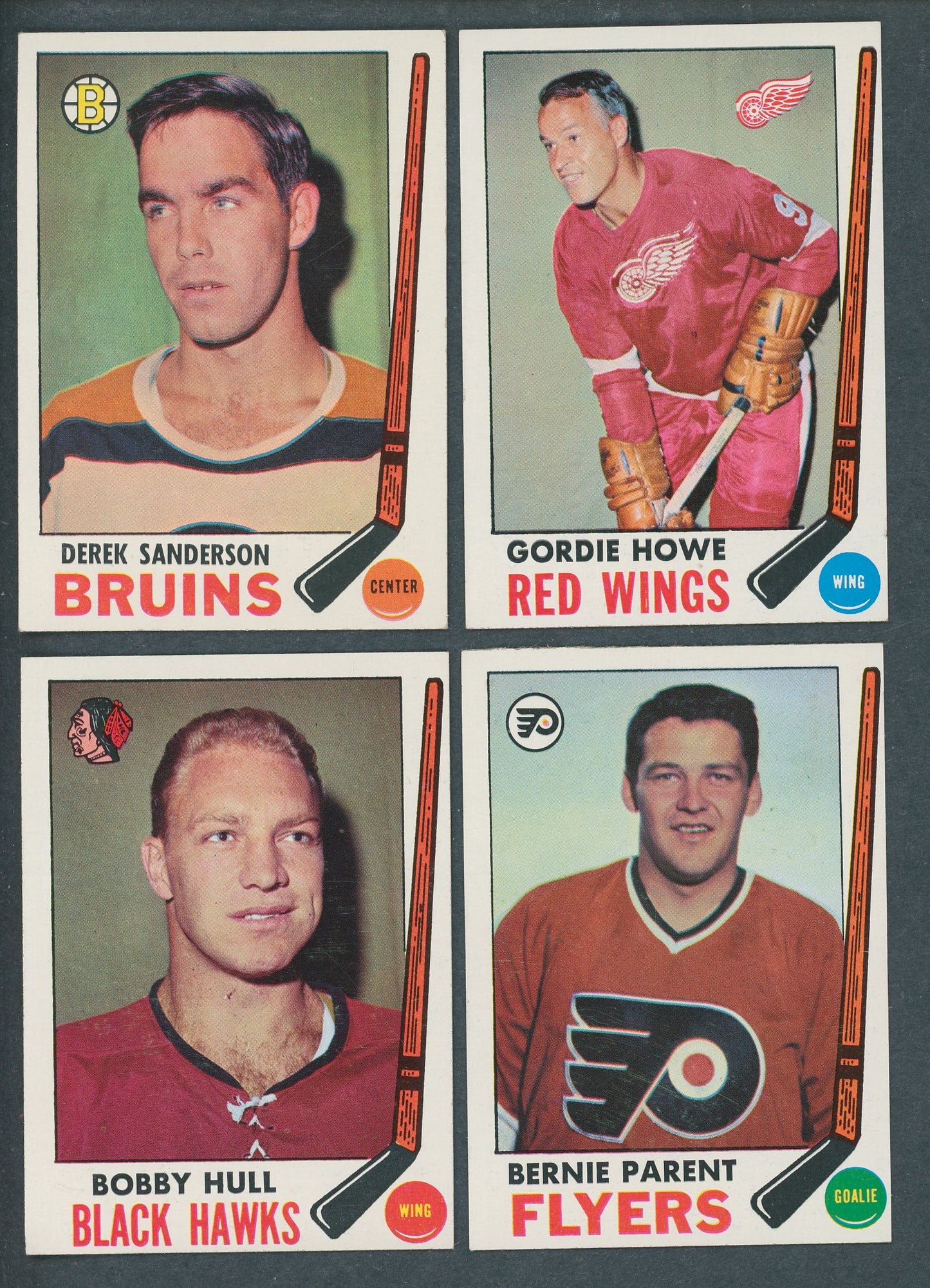 1969/70 Topps Hockey Near Set (131/132) EX (22-018)
