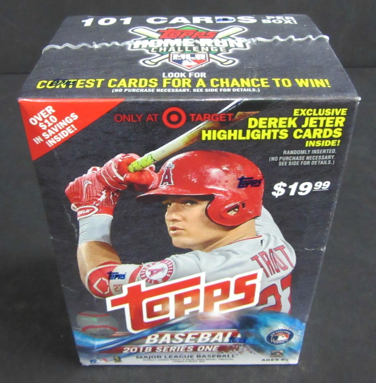 2018 Topps Baseball Series 1 Blaster Box (10/10)