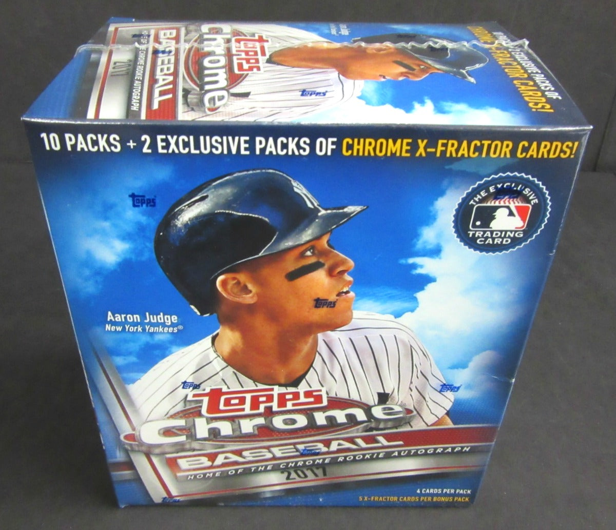 2017 Topps Chrome Baseball Mega Box (10/4)