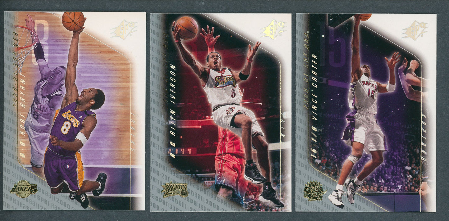 2000/01 Upper Deck SPX Basketball Base Set