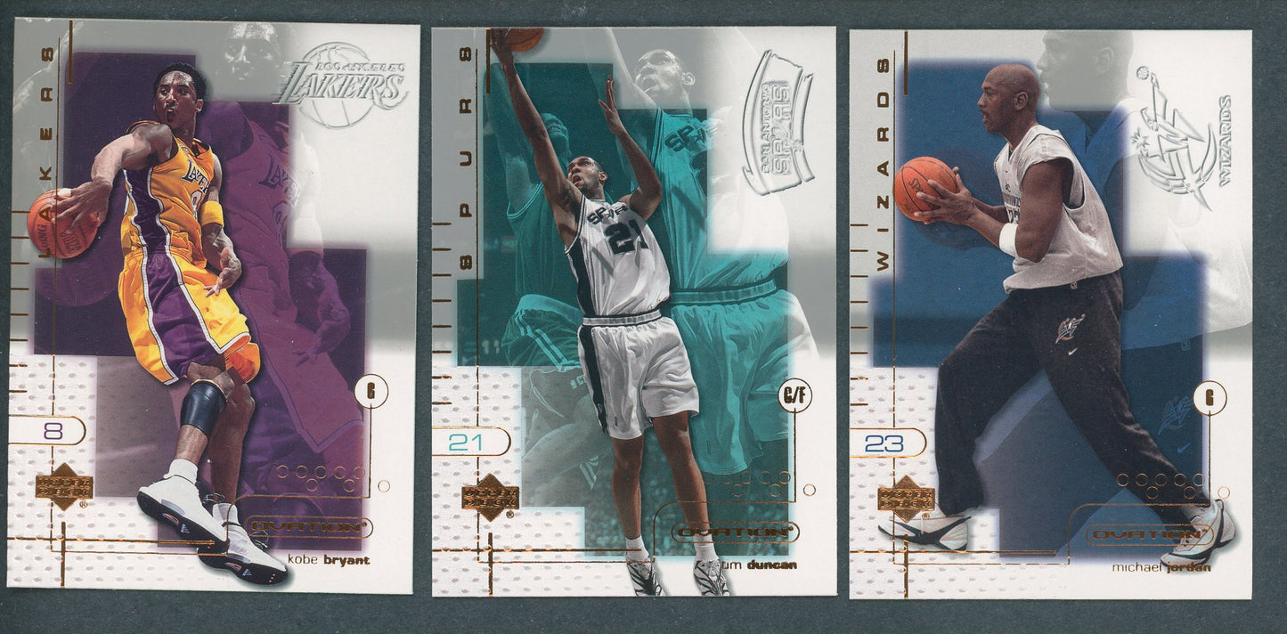2001/02 Upper Deck Ovation Basketball Base Set