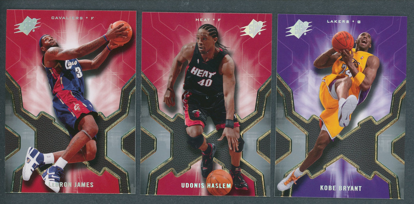 2007/08 Upper Deck SPX Basketball Base Set
