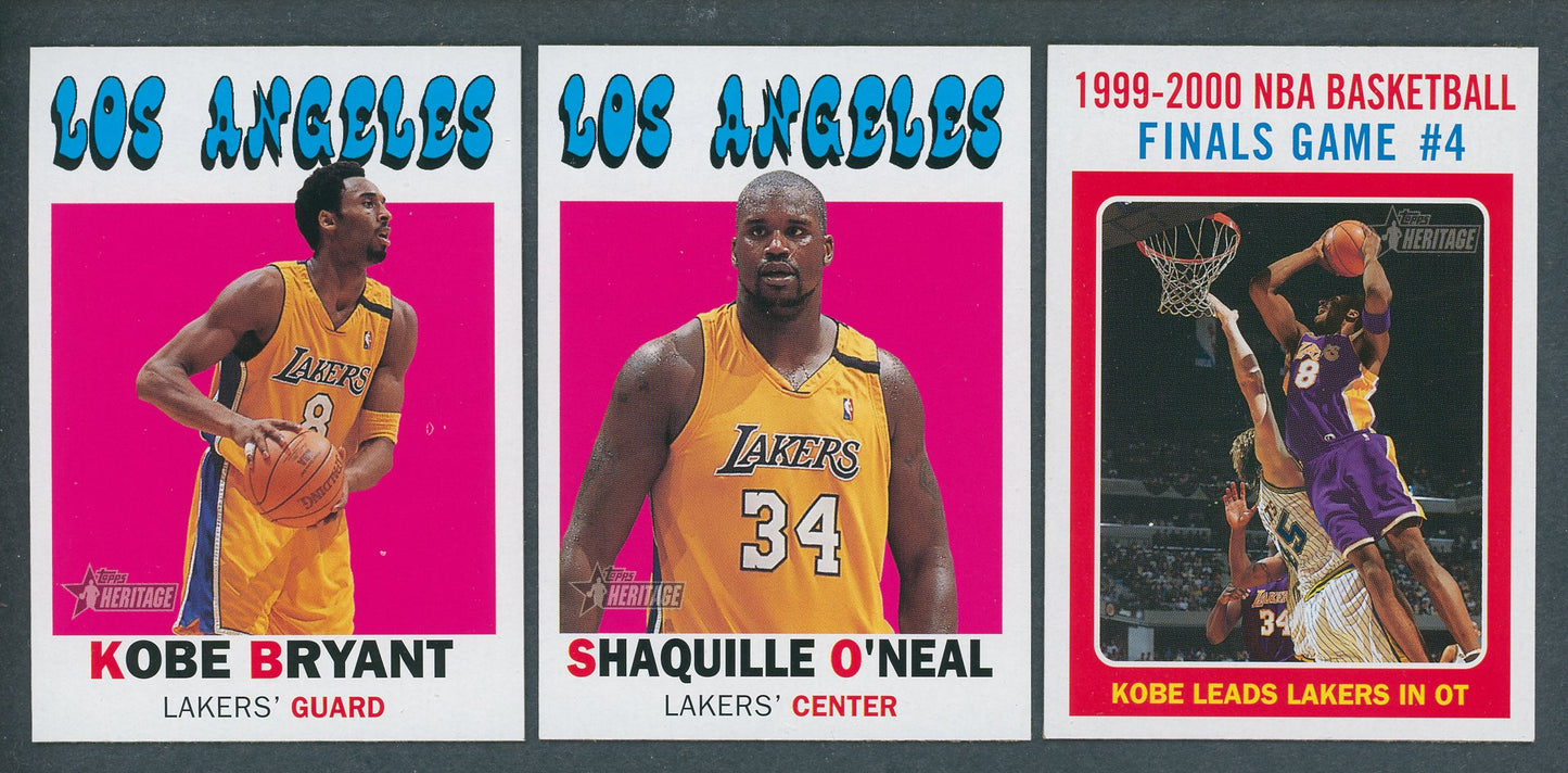 2000/01 Topps Heritage Basketball Base Set