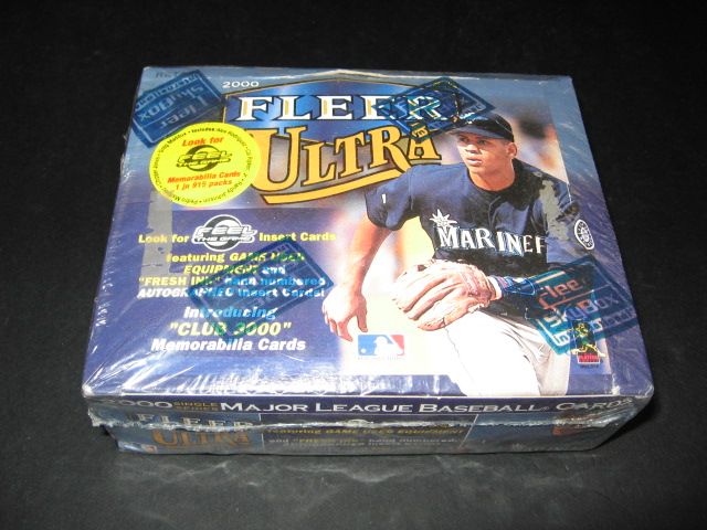 2000 Fleer Ultra Baseball Box (Retail) (20/7)