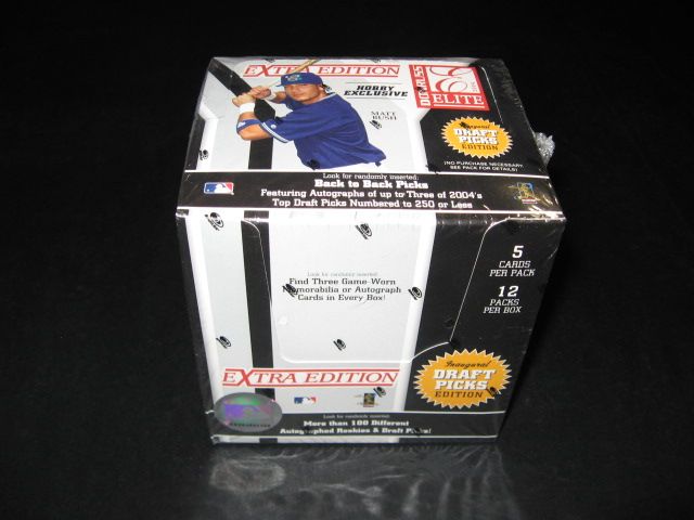 2004 Donruss Elite Extra Edition Baseball Box (Hobby)