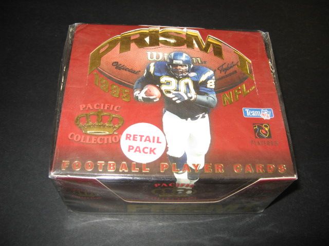 1995 Pacific Prism I Football Box (Retail) (36/)