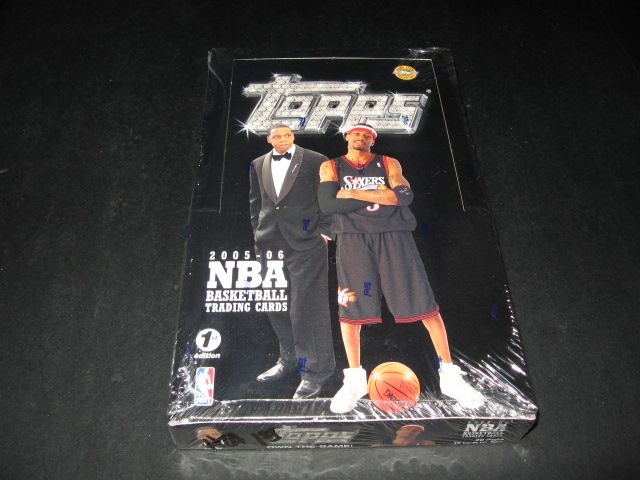 2005/06 Topps 1st Edition Basketball Box (HTA)