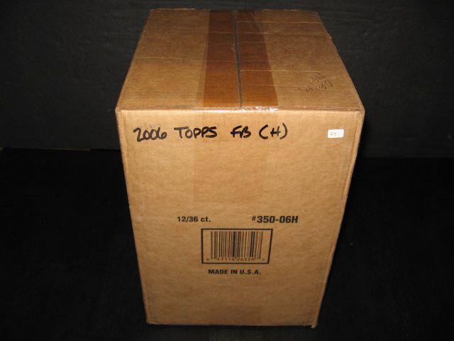 2006 Topps Football Case (Hobby) (12 Box)