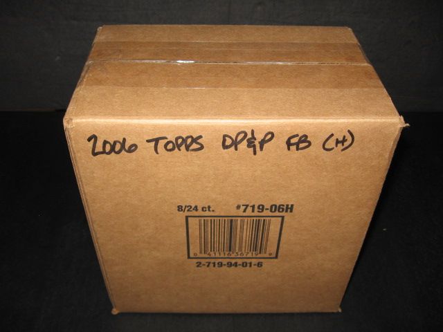 2006 Topps Football Draft Picks Prospects Case (Hobby) (8 Box)