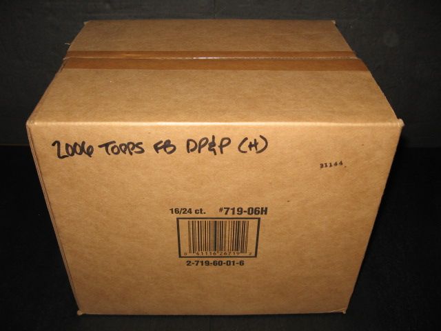 2006 Topps Football Draft Picks Prospects Case (Hobby) (16 Box)