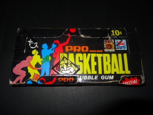 1971/72 Topps Basketball Unopened Wax Box (12 Pack)