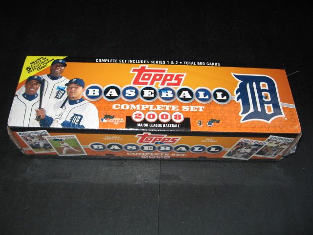 2008 Topps Baseball Factory Set (Tigers)
