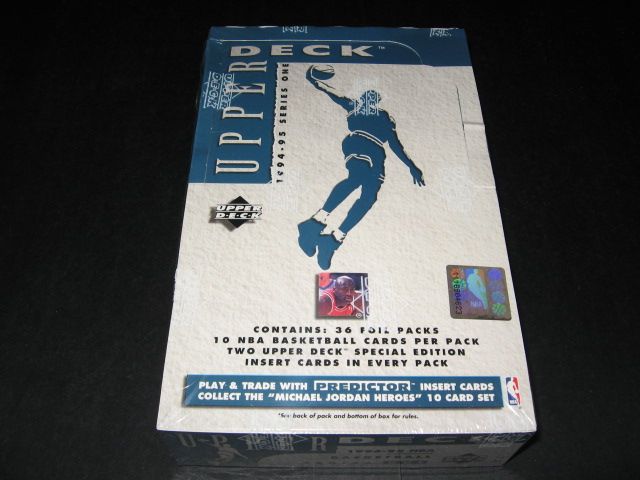 1994/95 Upper Deck Basketball Series 1 Box (Blue)