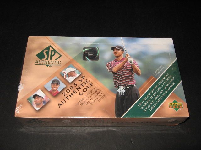 2003 Upper Deck SP Authentic Golf Box (Hobby)