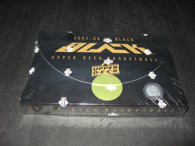 2007/08 Upper Deck Black Basketball Box (Hobby)