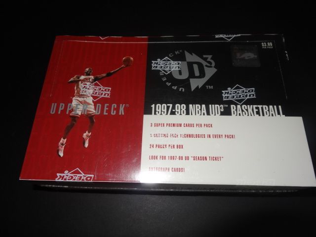 1997/98 Upper Deck NBA UD3 Basketball Box