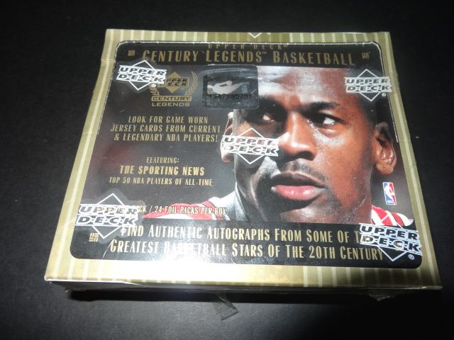1998/99 Upper Deck Century Legends Basketball Box (Hobby)