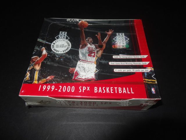 1999/00 Upper Deck SPX Basketball Box