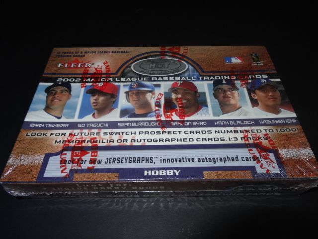 2002 Fleer Hot Prospects Baseball Box (Hobby)