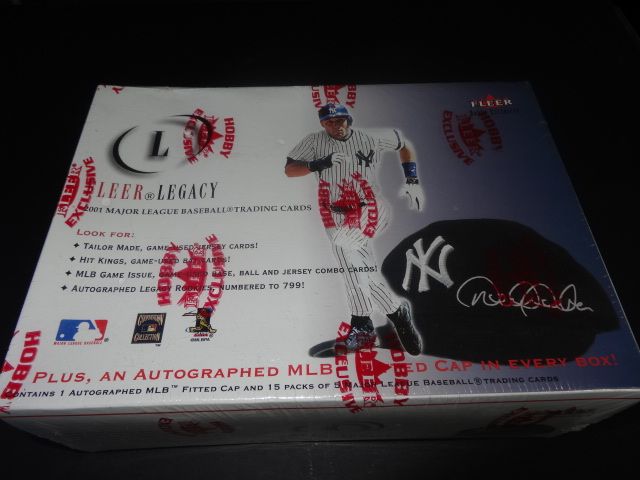 2001 Fleer Legacy Baseball Box (Hobby)