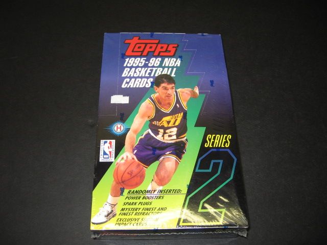 1995/96 Topps Basketball Series 2 Box (Hobby) (36/12)