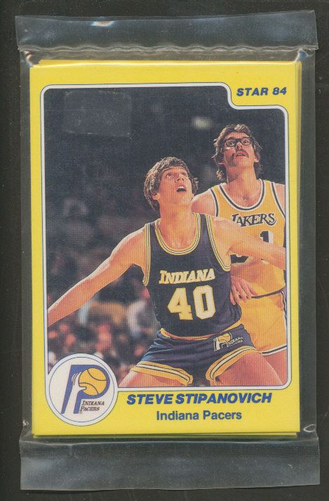 1983/84 Star Basketball Pacers Complete Bagged Set