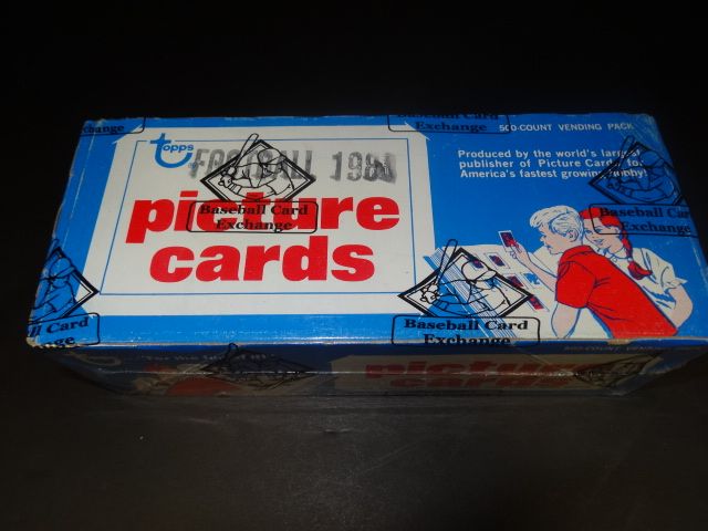 1980 Topps Football Unopened Vending Box