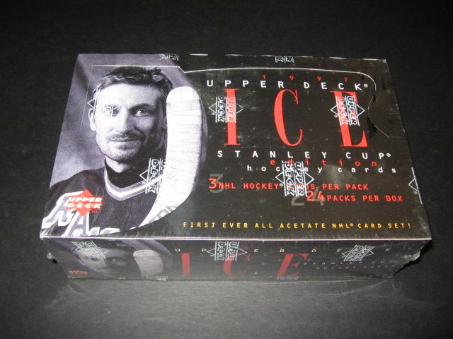 1996/97 Upper Deck 1997 Ice Stanley Cup Edition Hockey Box (24/3)