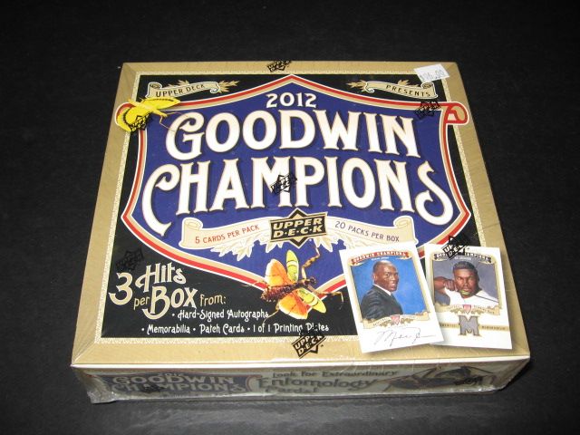 2012 Upper Deck Goodwin Champions Box