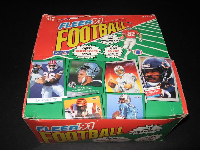 1991 Fleer Football Jumbo Box