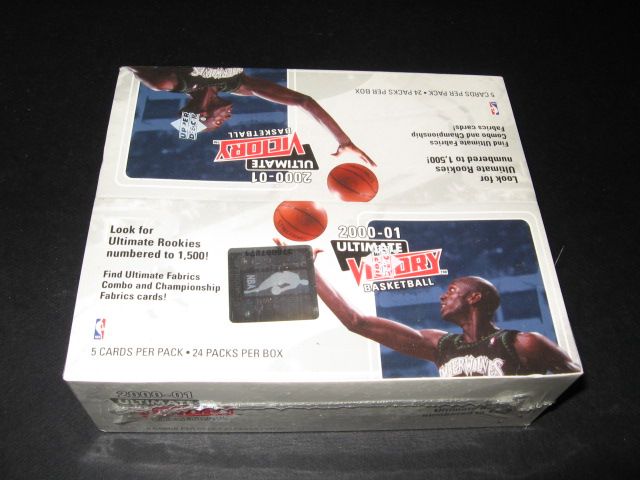 2000/01 Upper Deck Ultimate Victory Basketball Box (Hobby)