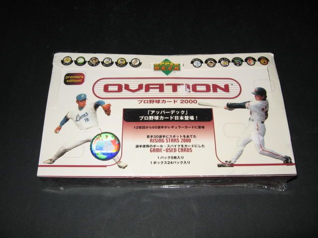 2000 Upper Deck Ovation Japanese Baseball Box (Hobby)