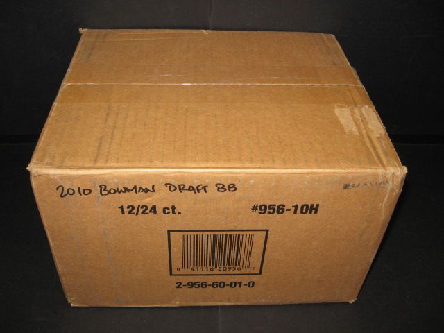 2010 Bowman Baseball Draft Picks Prospects Case (Hobby) (12 Box)
