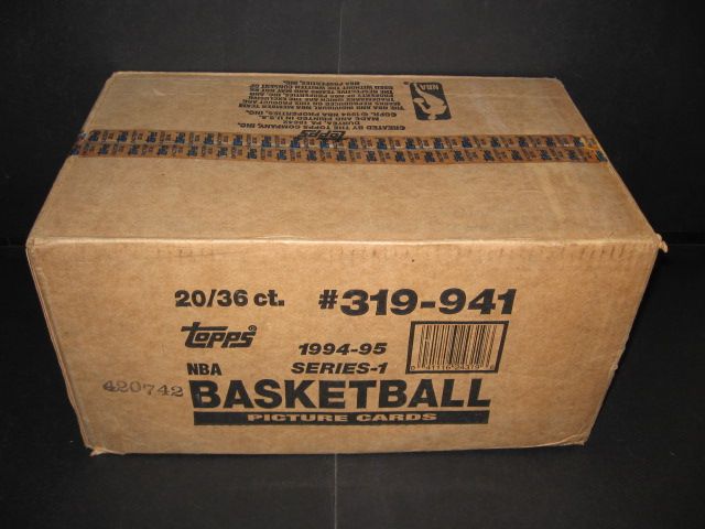 1994/95 Topps Basketball Series 1 Case (20 Box)