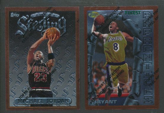 1996/97 Topps Finest Basketball Complete Bronze Set