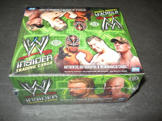 2006 Topps WWE Insider Wrestling Box (Hobby)