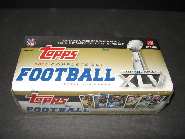 2010 Topps Football Factory Set (Super Bowl XLV)