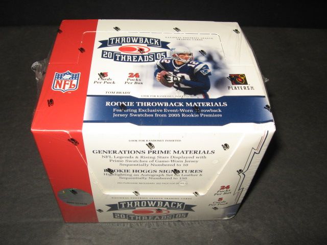 2005 Donruss Throwback Threads Football Box (Hobby) (24/5)
