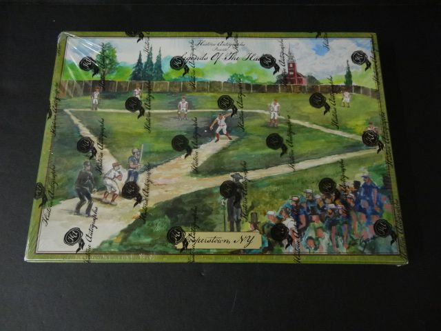 2011 Historic Autographs Legends the Hall Baseball Box (Hobby)