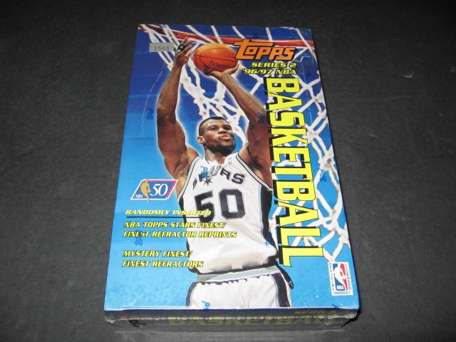 1996/97 Topps Basketball Series 2 Box (Retail) (36/)