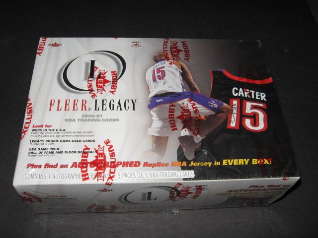 2000/01 Fleer Legacy Basketball Box (Hobby)