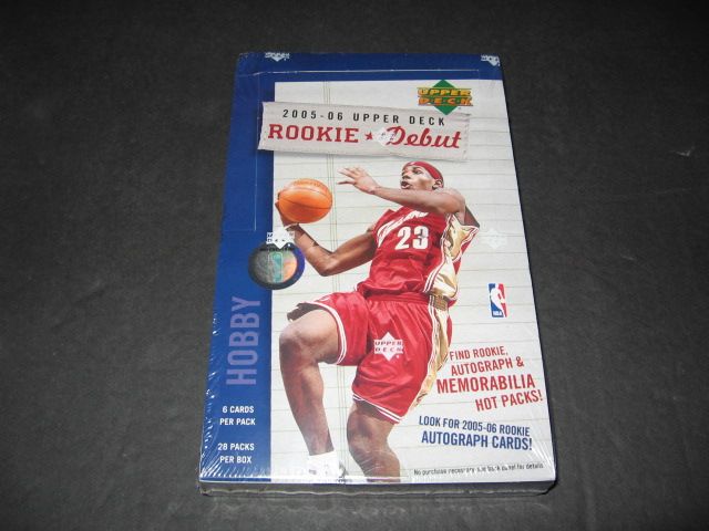 2005/06 Upper Deck Rookie Debut Basketball Box (Hobby)