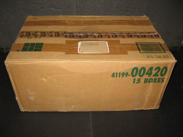 1990 Fleer Baseball Factory Set Case (Holiday) (15 Sets)
