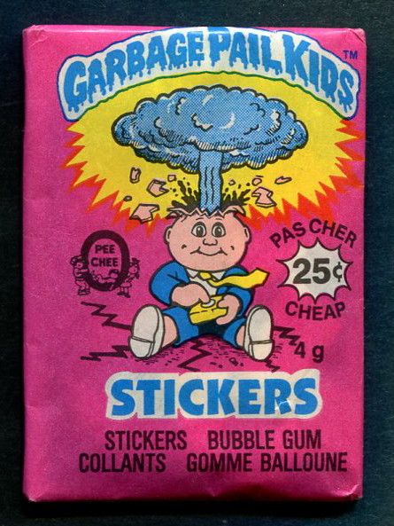 1985 OPC O-Pee-Chee Garbage Pail Kids Series 1 Unopened Wax Pack